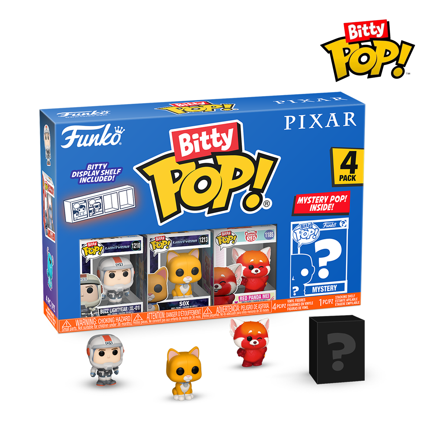 Pixar - Lightyear Bitty Pop! 4 Pack