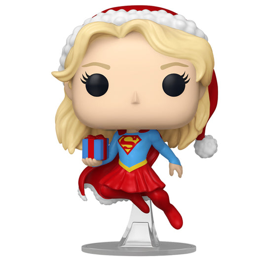 DC Comics - Supergirl with Gift Holiday Pop! Pop! Vinyl