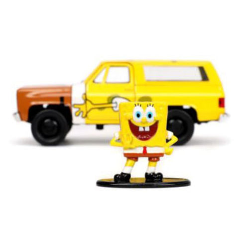 SpongeBob SquarePants - SpongeBob SquarePants & 1980 Chevy K5 Blazer 1:32 Scale Hollywood Ride