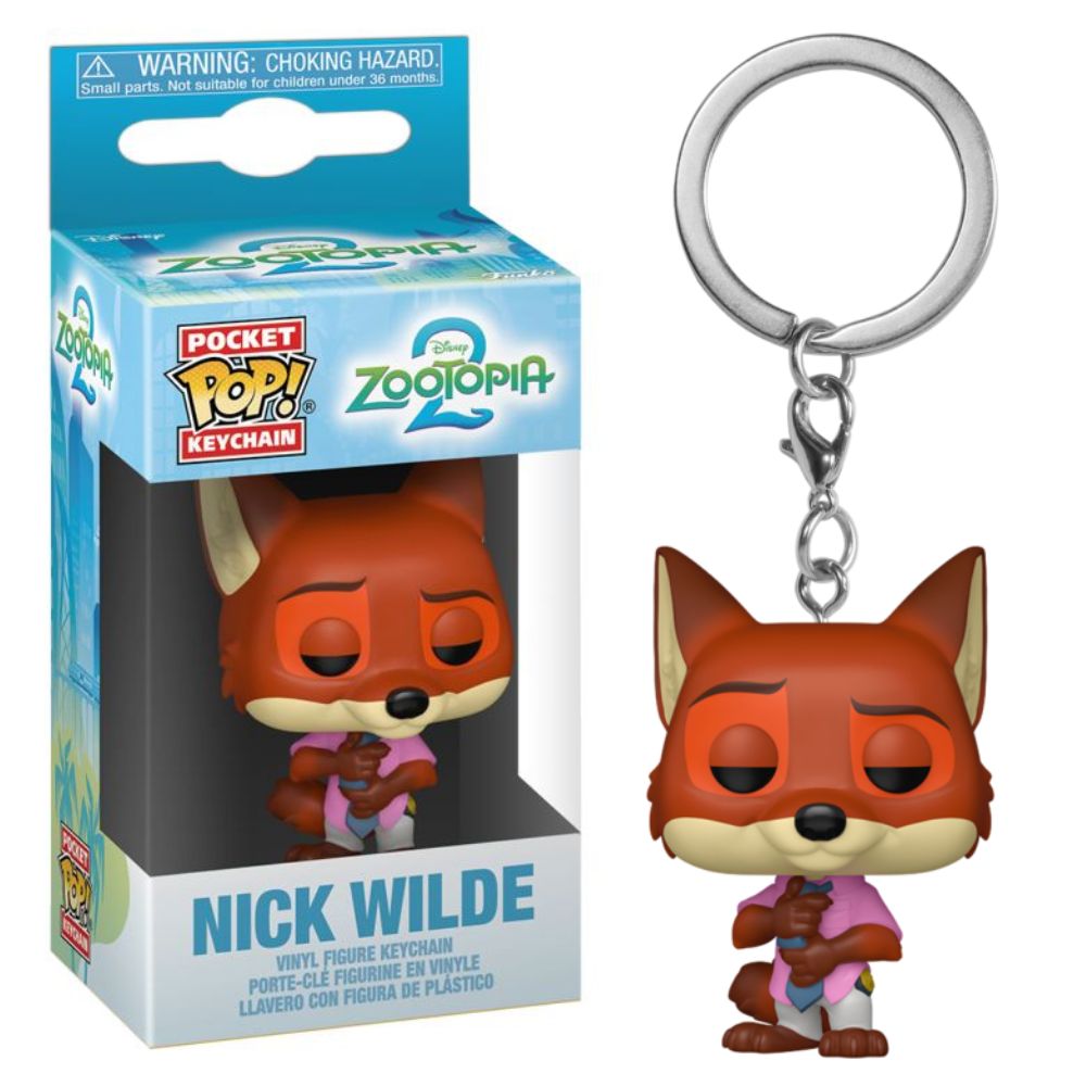 Zootopia 2 - Nick Wilde Pocket Pop! Keychain