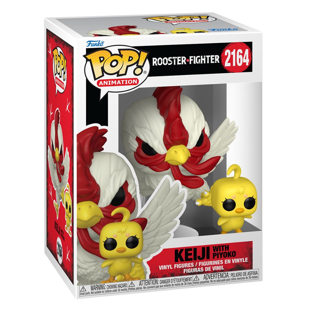 Rooster Fighter - Keiji & Piyoko Pop! Vinyl