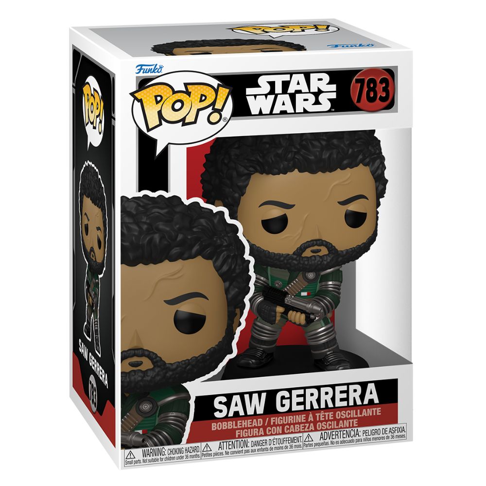Star Wars: Andor - Saw Gerrera Pop! Vinyl