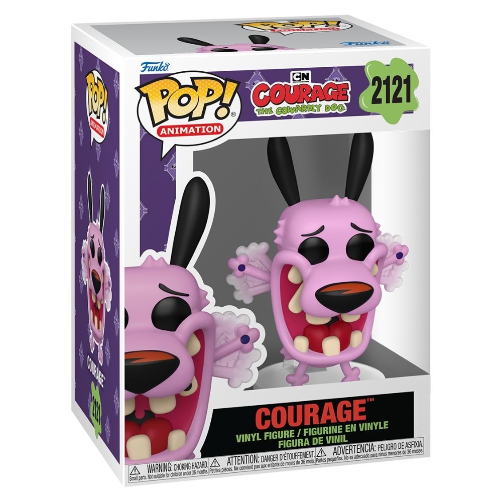 Courage the Cowardly Dog - Courage Pop! Vinyl