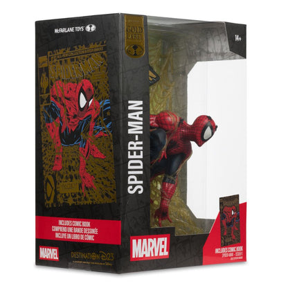 Marvel Comics - Spider-Man by Todd Mcfarlane (Spider-Man #1) Gold Label 1:6 Scale Figure