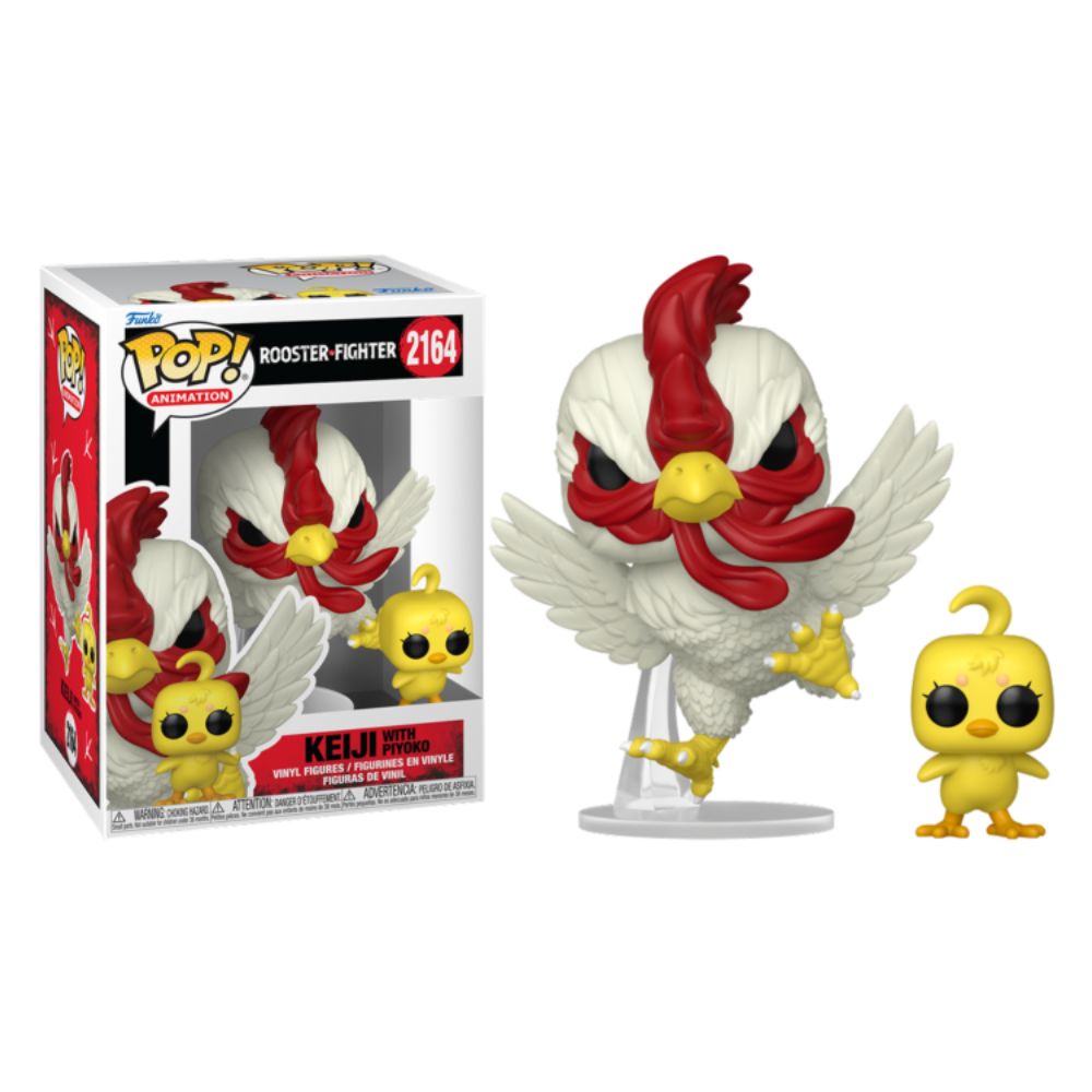 Rooster Fighter - Keiji & Piyoko Pop! Vinyl