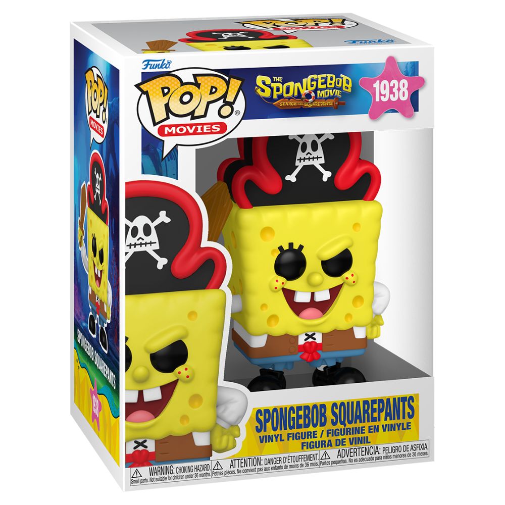 The SpongeBob Movie: Search for SquarePants (2025) - SpongeBob SquarePants (Pirate) Pop! Viny