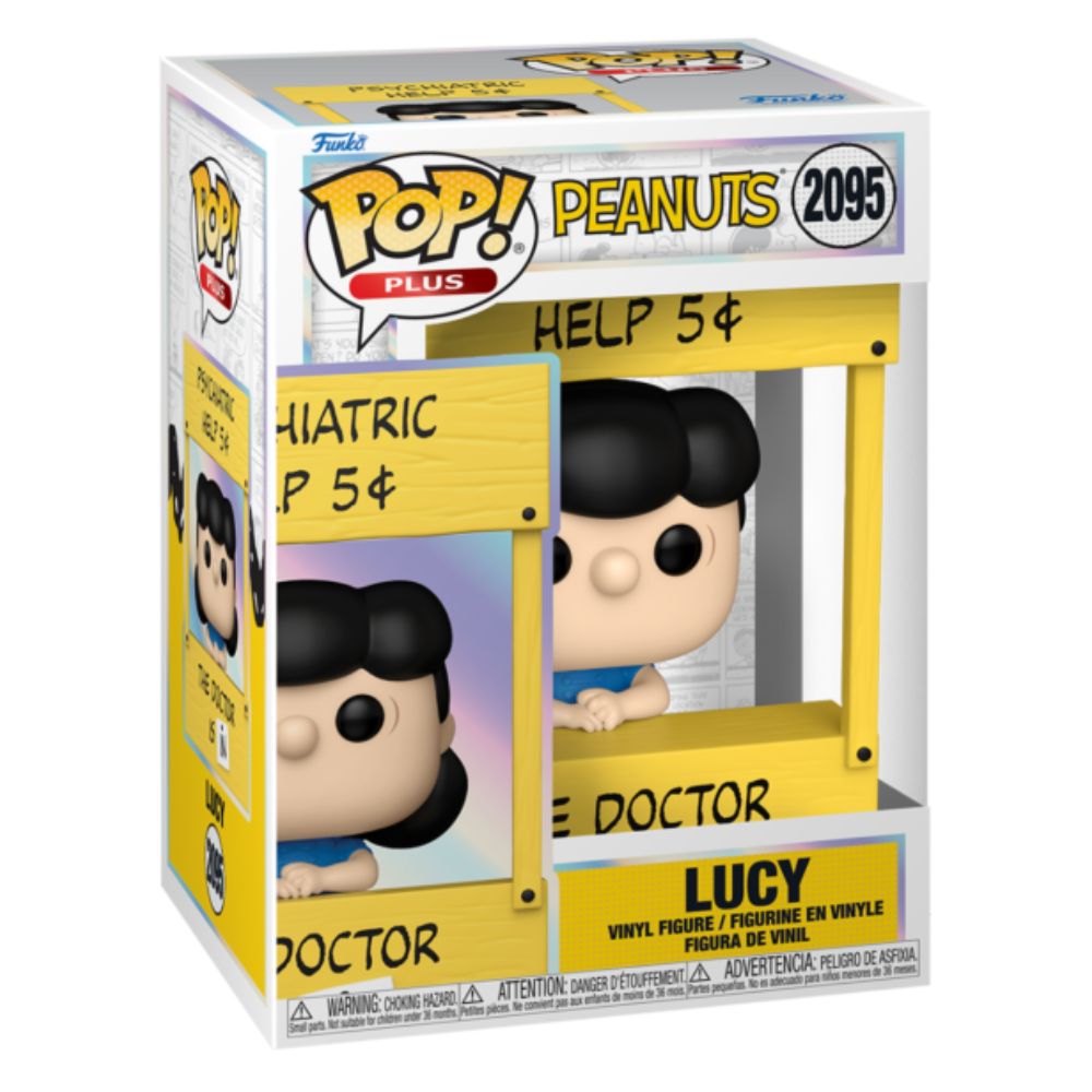 Peanuts - Lucy (Psychiatric Booth) Pop! Vinyl Plus