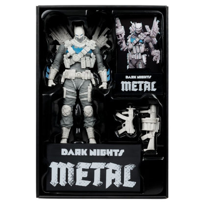 DC - The Grim Knight B&W With Accent Gold Label 7 Inch Figure