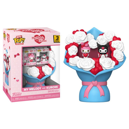 Hello Kitty & Friends - My Melody & Kuromi Valentine Bitty Pop! Vinyl Bouquet