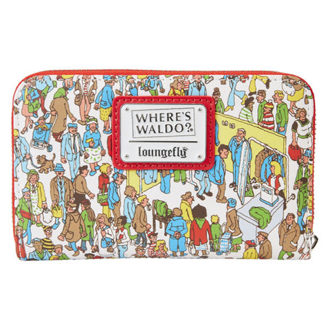 Image of Loungefly - Where's Wally - Art Print Zip Around Wallet