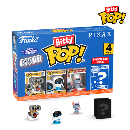 Pixar - WALL-E Bitty Pop! 4 Pack