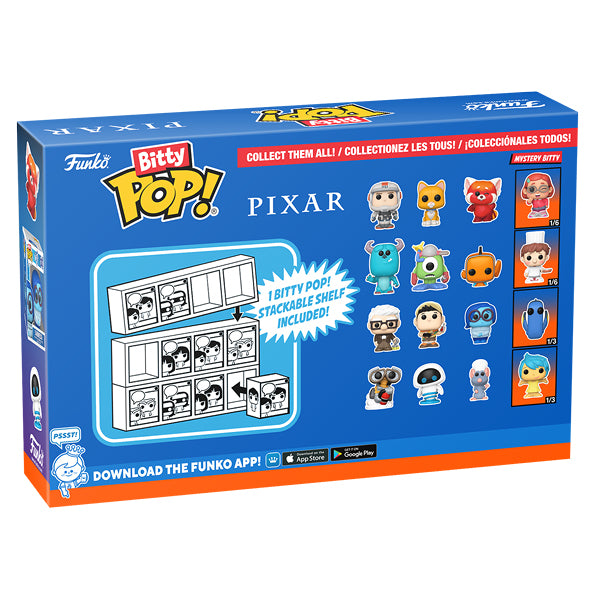 Pixar - WALL-E Bitty Pop! 4 Pack