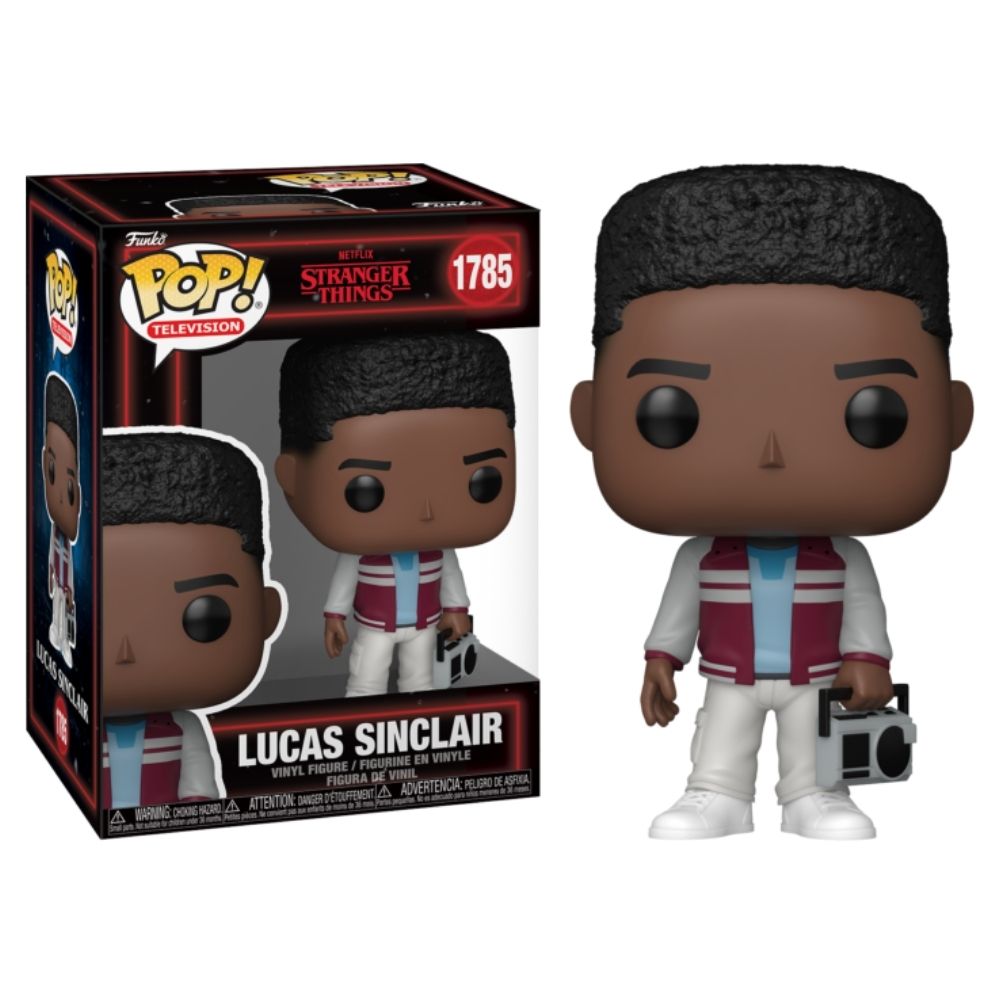 Stranger Things - Lucas Sinclair with Boombox (Season 5) Pop! Vinyl