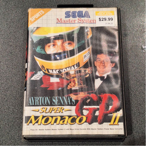 Ayrton Senna Super Monaco Gp 2