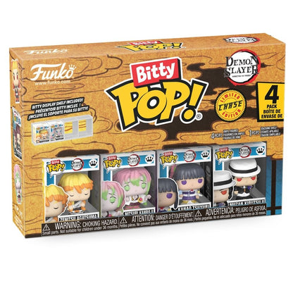 Demon Slayer - Zenitsu Bitty Pop! Vinyl 4 Pack