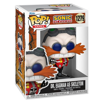 Sonic the Hedgehog - Dr Eggman as Skeleton (Halloween) Pop! Vinyl