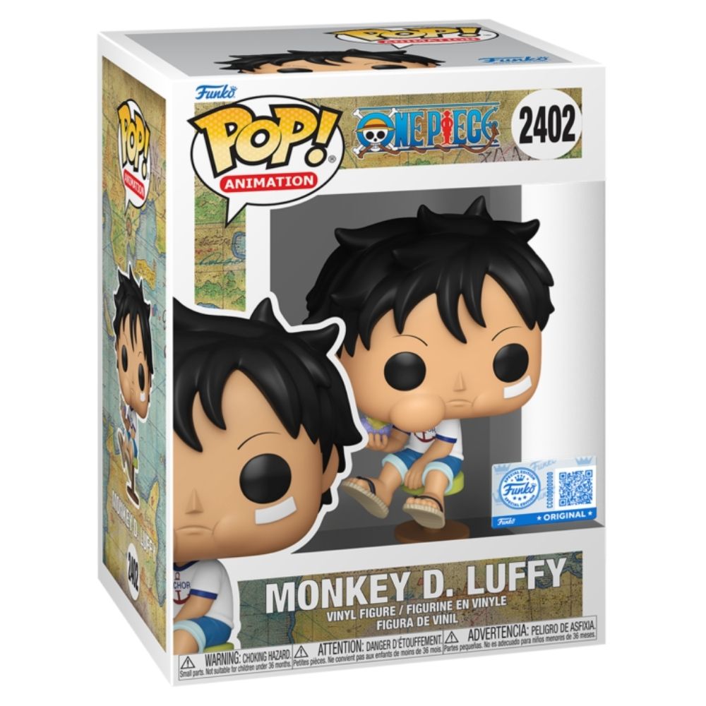 One Piece - Monkey D Luffy Eating Devil Fruit Pop! Vinyl