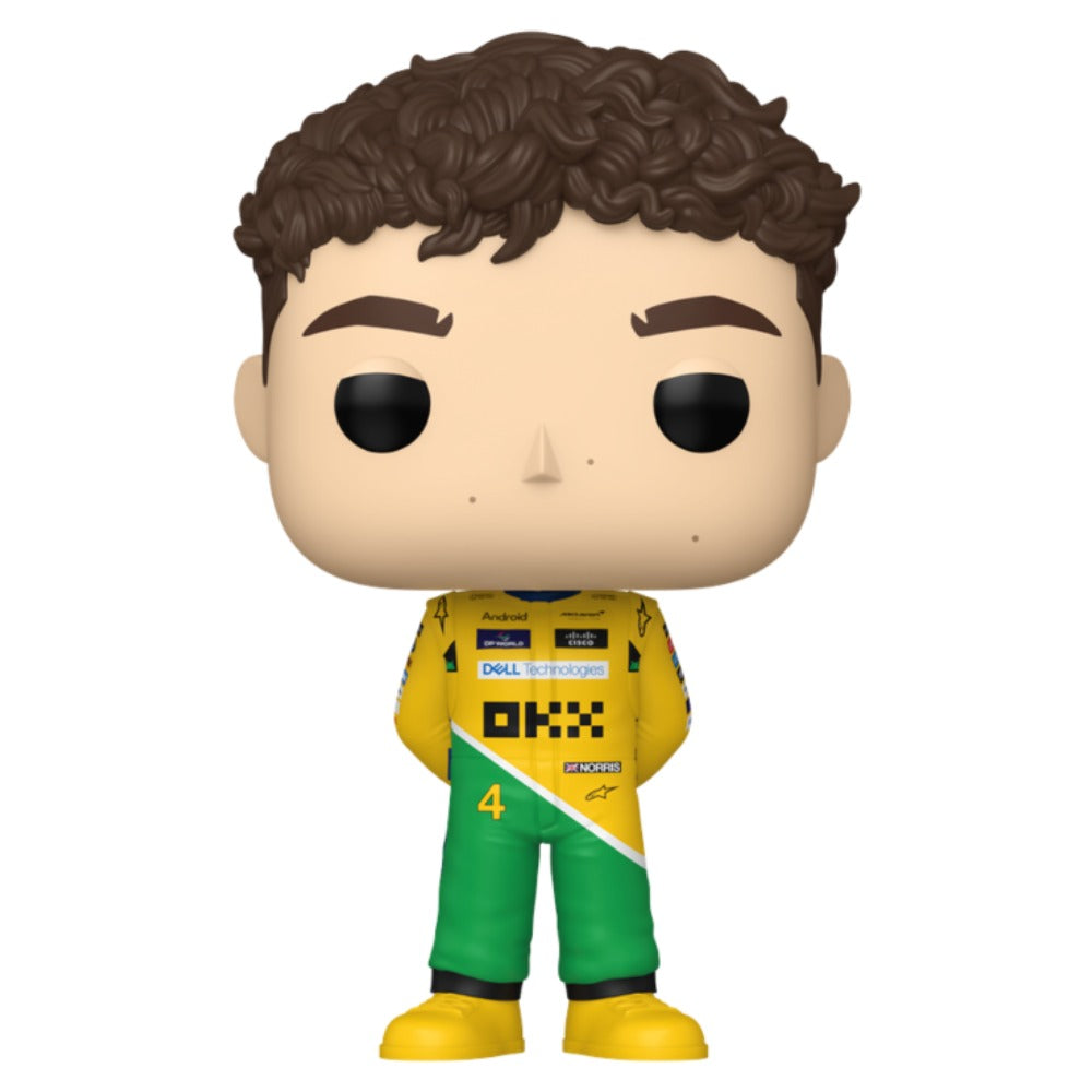 F1: Formula 1 - Lando Norris (McLaren) (Senna Tribute Race Suit) US Exclusive Pop! Vinyl