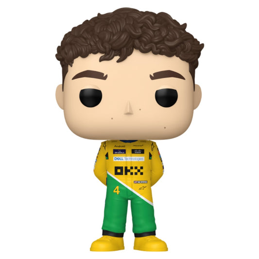 F1: Formula 1 - Lando Norris (McLaren) (Senna Tribute Race Suit) US Exclusive Pop! Vinyl