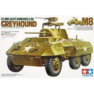 Tamiya 35228 US Light Armored Car M8 Greyhound 1/35 Scale Kit