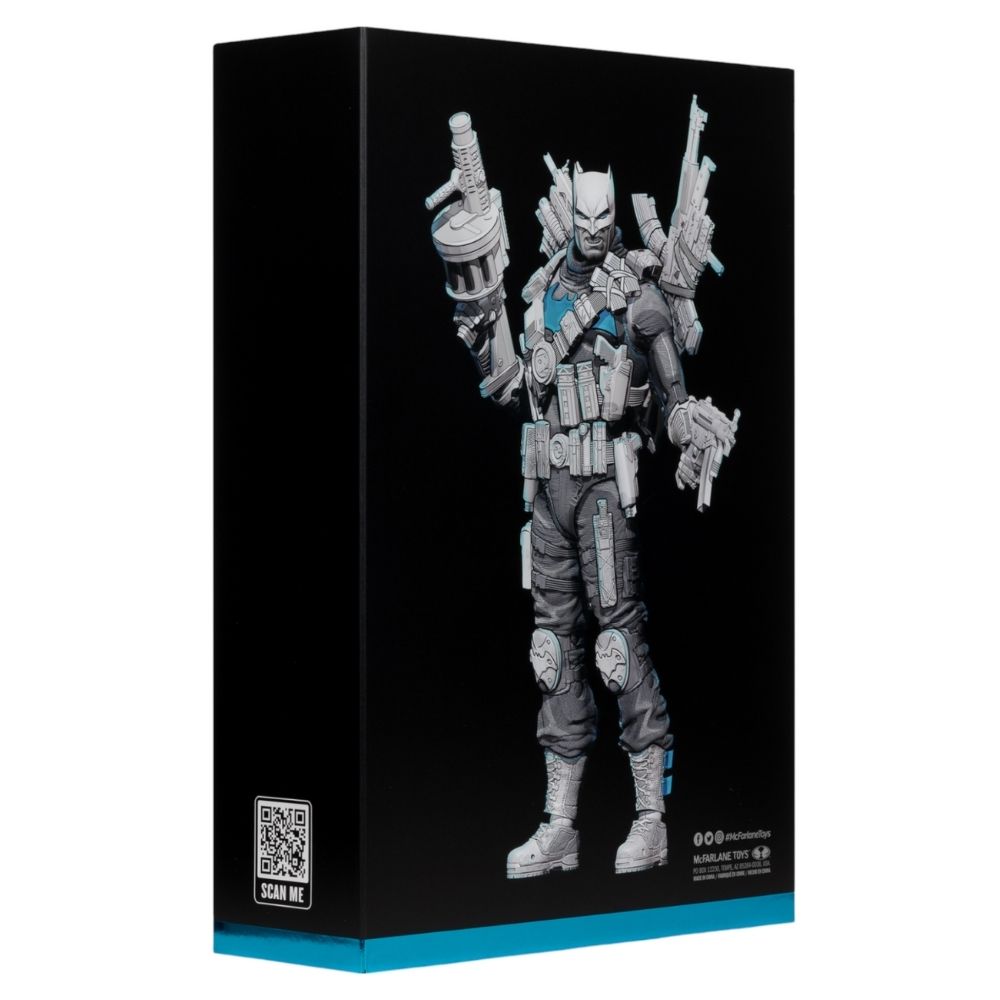 DC - The Grim Knight B&W With Accent Gold Label 7 Inch Figure