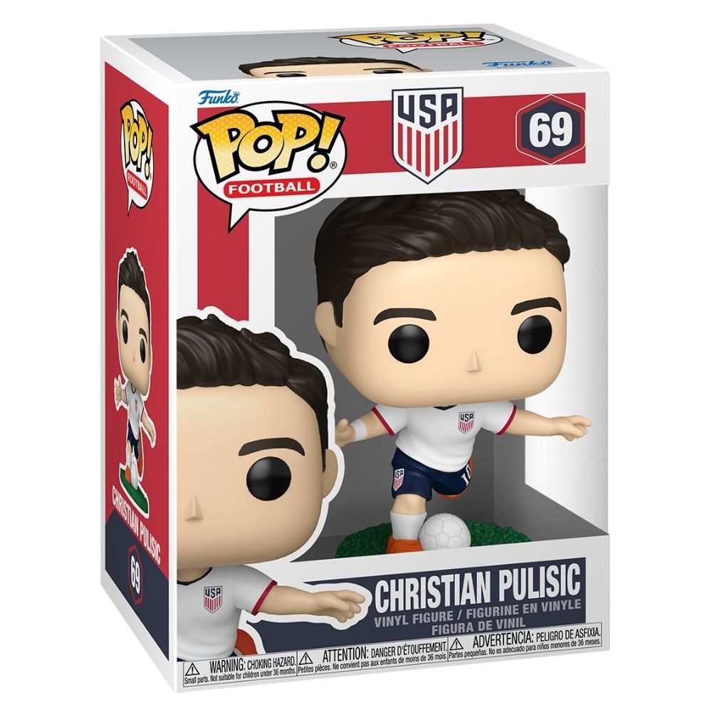 Football (Soccer): USA - Christian Pulisic Pop! Vinyl