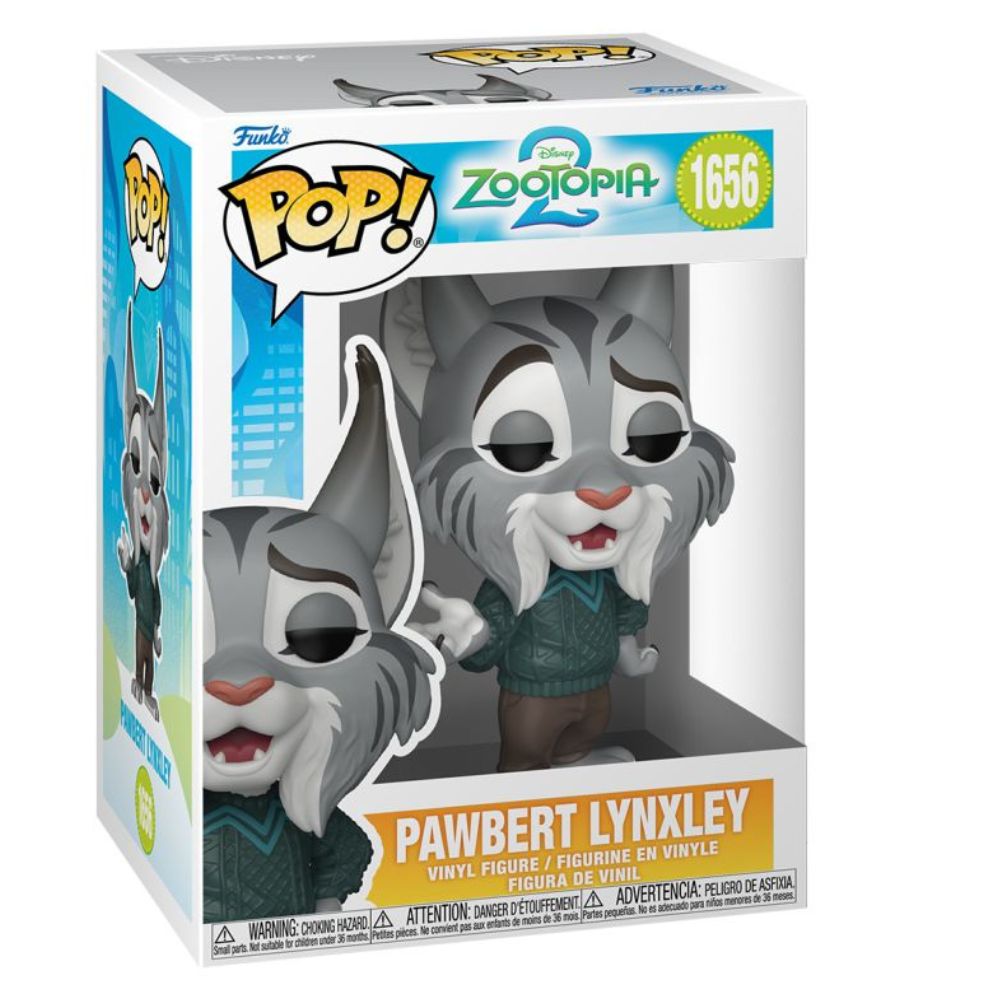 Zootopia 2 - Pawbert Lynxley Pop! Vinyl