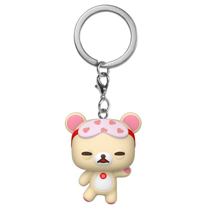 Rilakkuma - Korilakkuma (Sleepy) Pocket Pop! Keychain