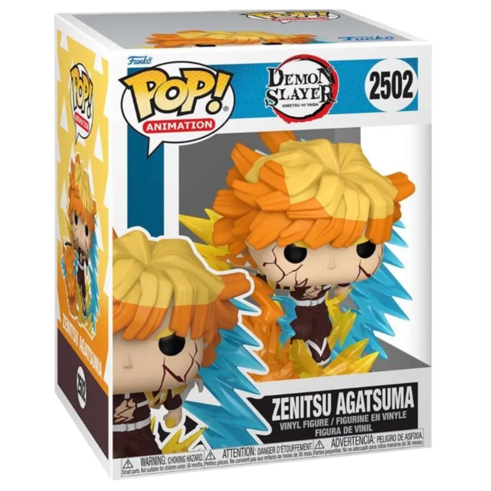 Demon Slayer: Infinity Castle – Zenitsu (7th Form) Pop! Vinyl Premium