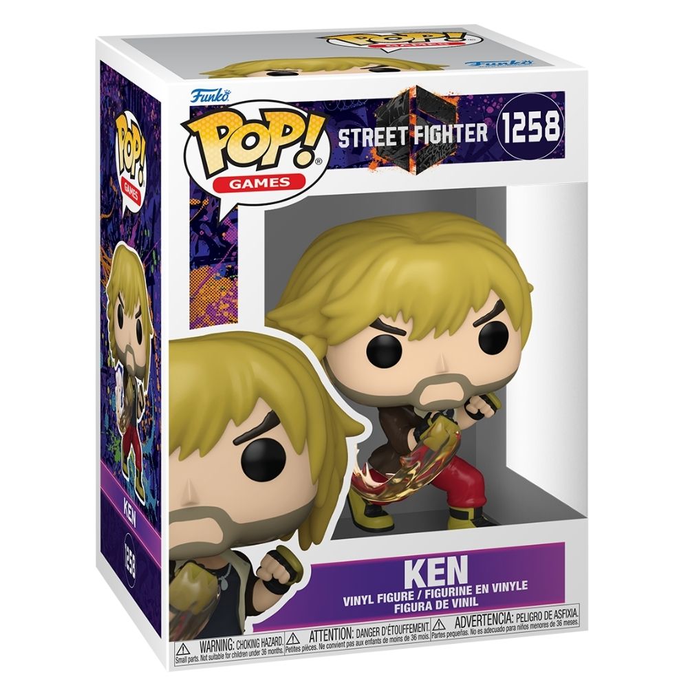 Street Fighter 6 - Ken Pop! Vinyl