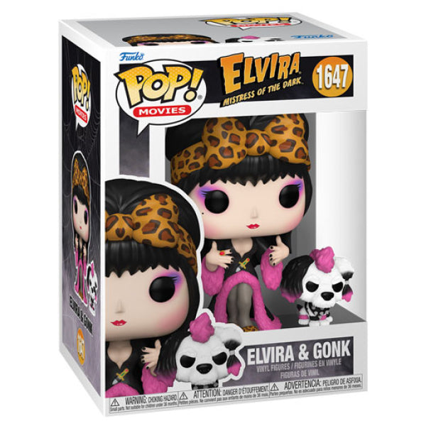 Elvira: Mistress of the Dark - Elvira & Gonk Pop! Vinyl