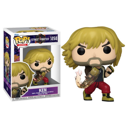 Street Fighter 6 - Ken Pop! Vinyl