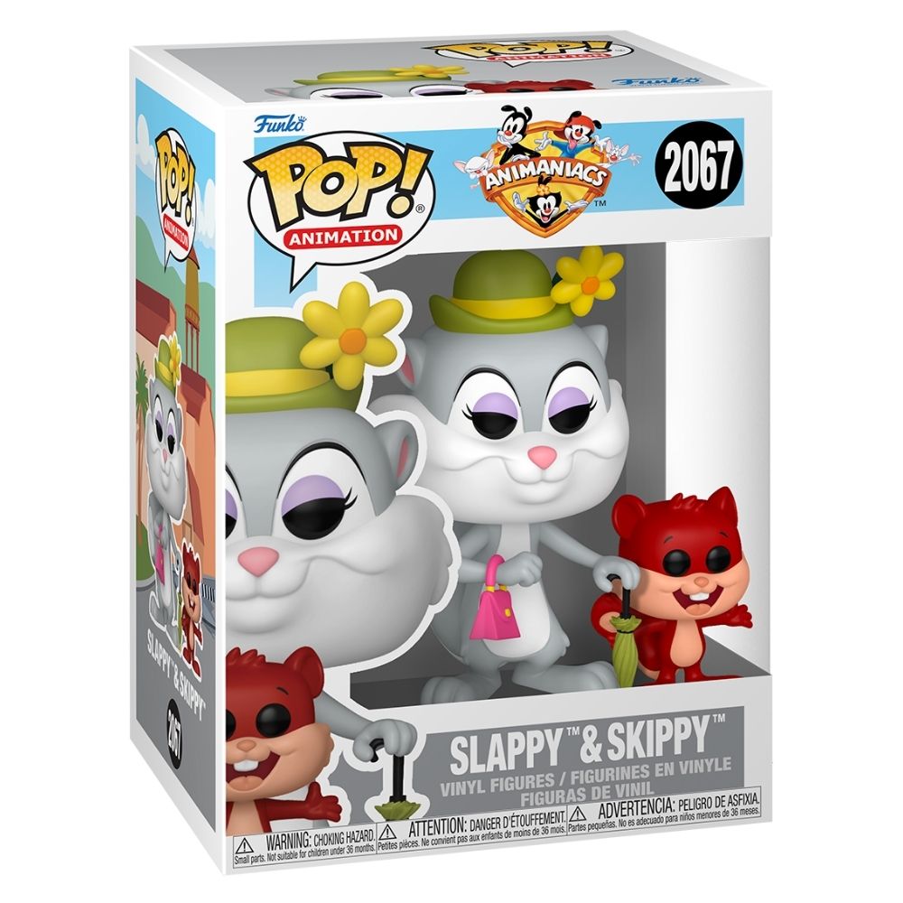 Animaniacs - Slappy with Skippy Pop! Vinyl