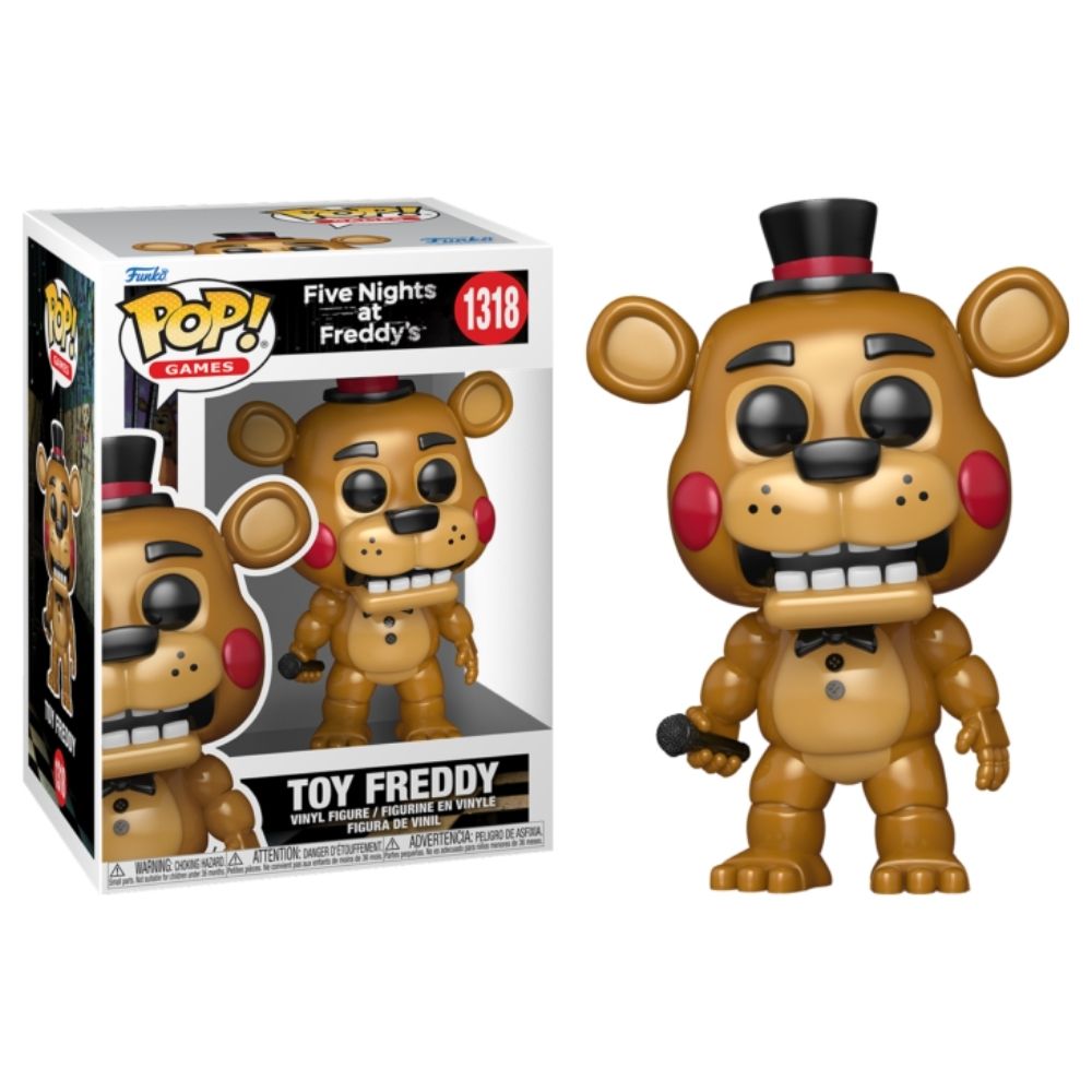 Five Nights at Freddy's - Toy Freddy with Microphone Pop! Vinyl