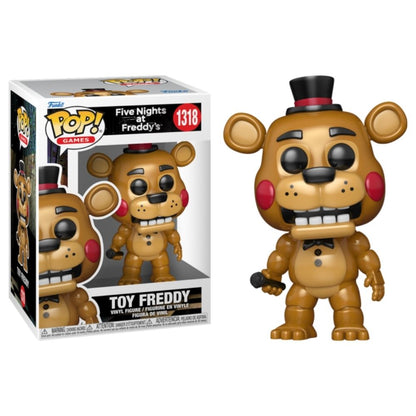 Five Nights at Freddy's - Toy Freddy with Microphone Pop! Vinyl