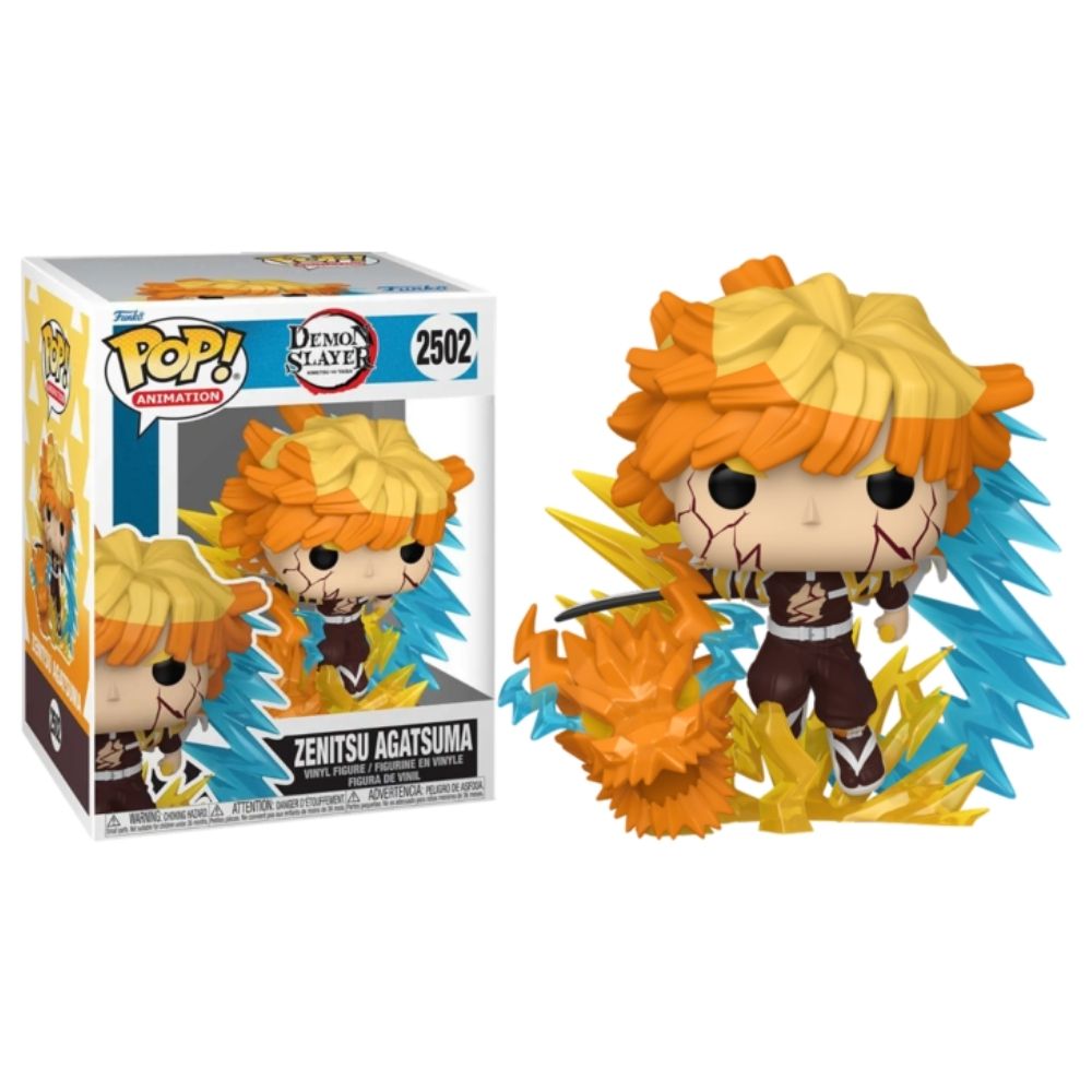 Demon Slayer: Infinity Castle – Zenitsu (7th Form) Pop! Vinyl Premium