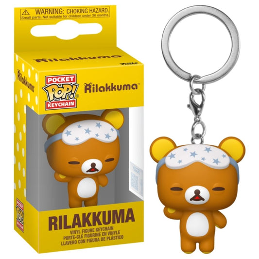 Rilakkuma - Rilakkuma (Sleepy) Pocket Pop! Keychain