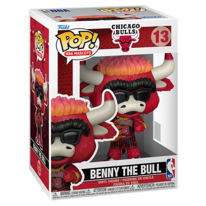 NBA Basketball: Mascots - Benny the Bull Chicago Bulls Pop! Vinyl