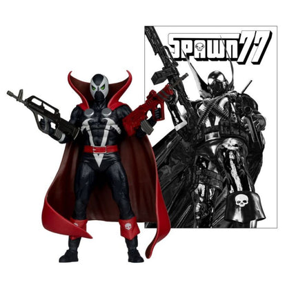 Spawn - 1977 Spawn (Variant) 7 Inch Action Figure with Comic