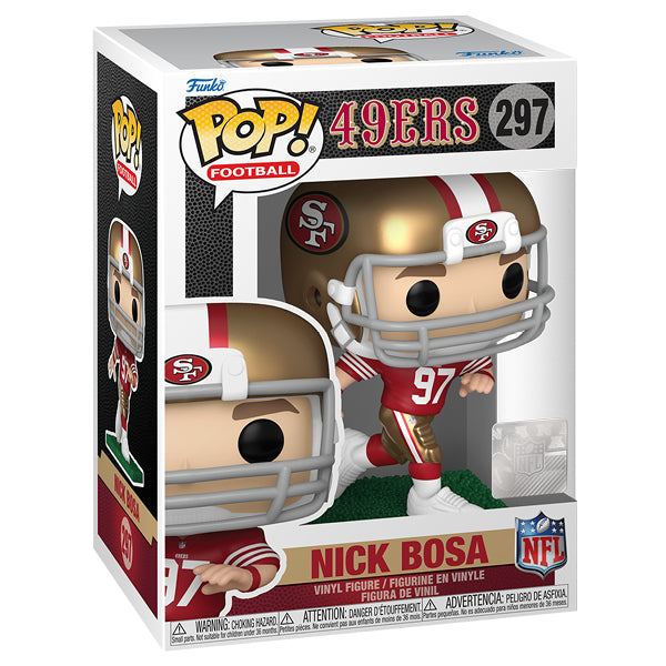 NFL Football - Nick Bosa - San Fransisco 49ers Pop! Vinyl