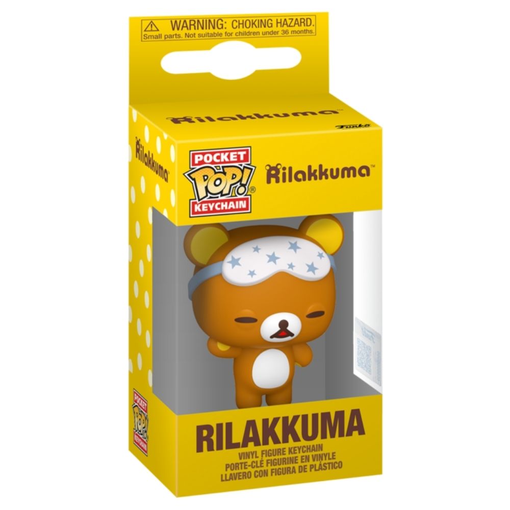 Rilakkuma - Rilakkuma (Sleepy) Pocket Pop! Keychain