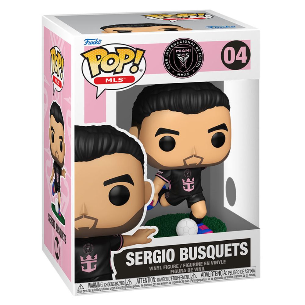 MLS: Inter Miama - Sergio Busquets (Away) Pop! Vinyl