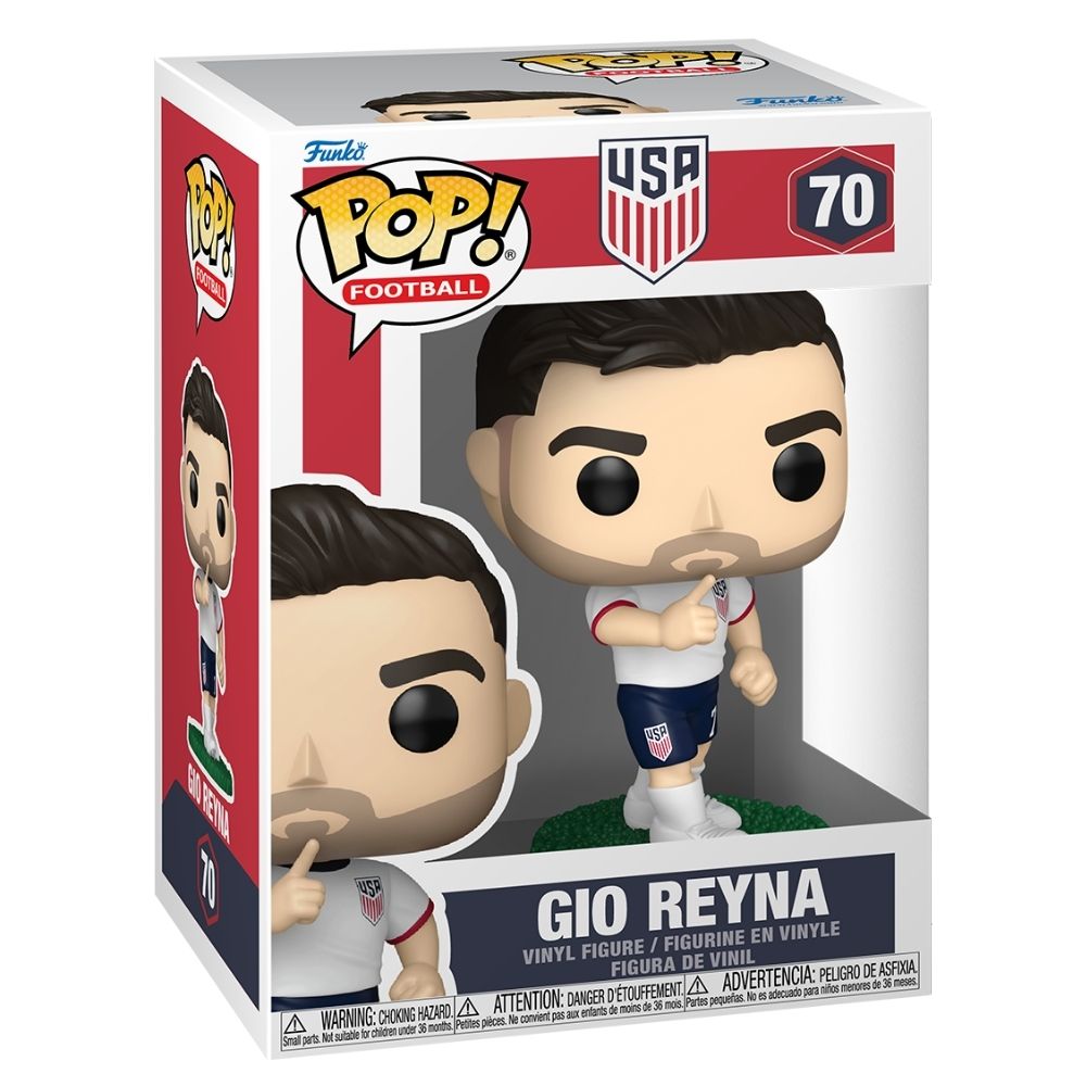 Football (Soccer): USA - Gio Reyna Pop! Vinyl