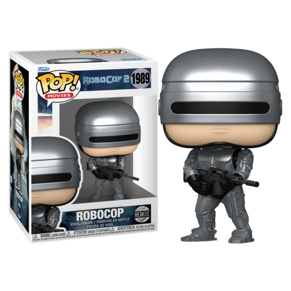 RoboCop 2 - Robocop Metallic Pop! Vinyl