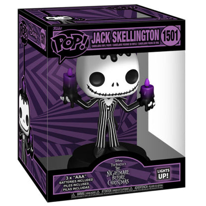 The Nightmare Before Christmas - Jack Skellington (Lights Up) 6 Inch Pop! Vinyl