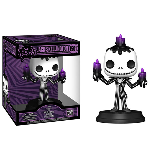 The Nightmare Before Christmas - Jack Skellington (Lights Up) 6 Inch Pop! Vinyl