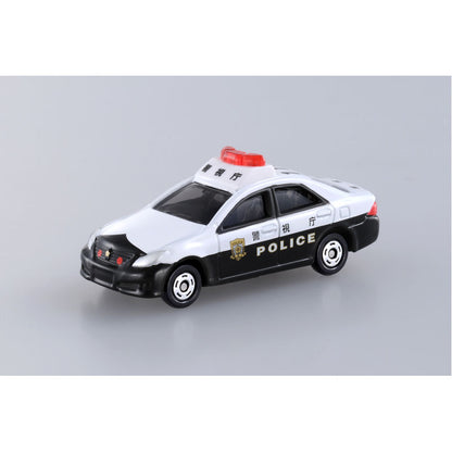 Tomica (Regular) No. 110 Toyota Crown Patrol Car - 1:69 Scale Diecast Vehicle