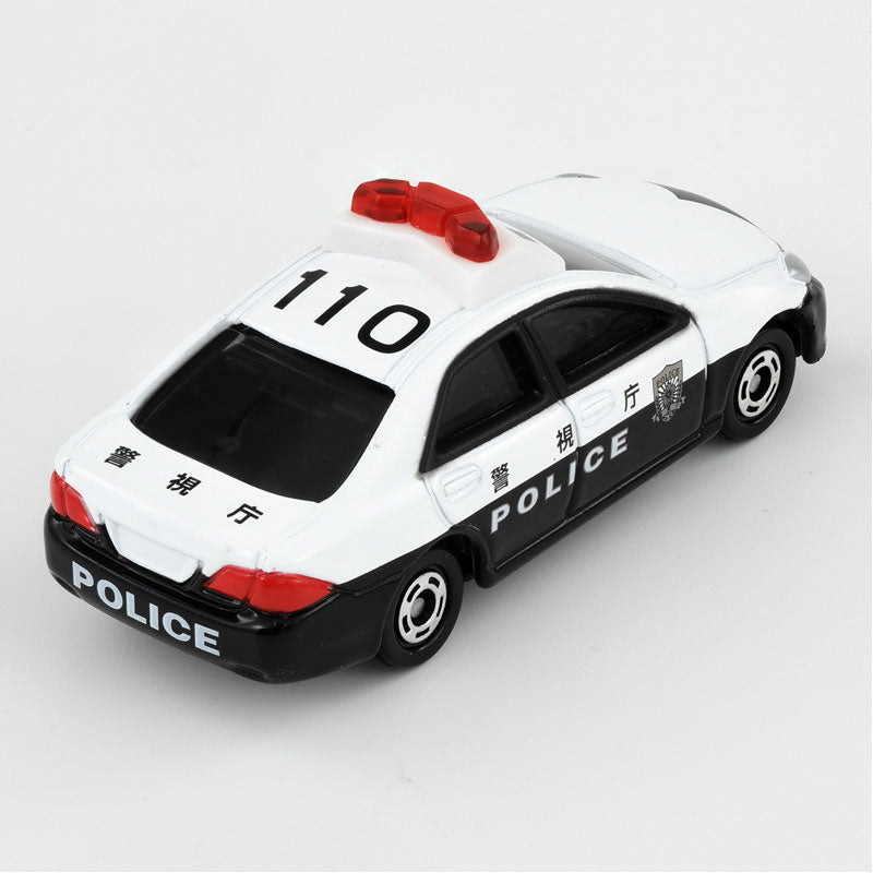 Tomica (Regular) No. 110 Toyota Crown Patrol Car - 1:69 Scale Diecast Vehicle
