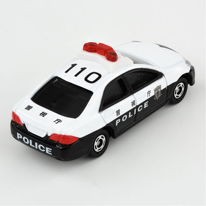 Tomica (Regular) No. 110 Toyota Crown Patrol Car - 1:69 Scale Diecast Vehicle