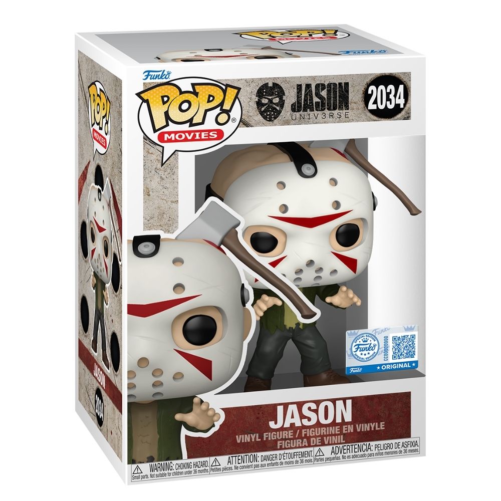 Jason Universe - Jason Voorhees with Axe Face US Exclusive Pop! Vinyl